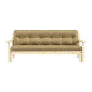 Sofa rozkładana Karup Design Unwind Wheat Beige obraz