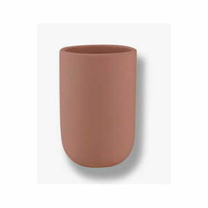 Różowa ceramiczna szczotka do WC Lotus – Mette Ditmer Denmark obraz