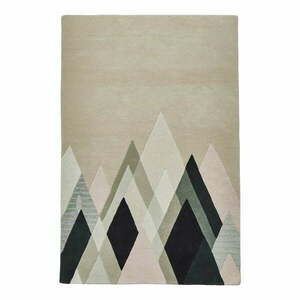Beżowo-szary wełniany dywan Think Rugs Michelle Collins High, 120x170 cm obraz