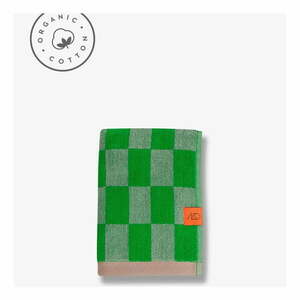 Zielony ręcznik z bawełny organicznej 50x90 cm Retro – Mette Ditmer Denmark obraz