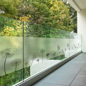 Naklejka na okno 200x40 cm Dandelions – Ambiance obraz