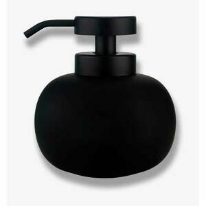 Czarny ceramiczny dozownik do mydła 200 ml Lotus – Mette Ditmer Denmark obraz