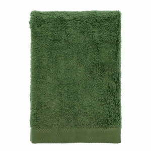 Zielony ręcznik z bawełny organicznej 50x100 cm Comfort Organic – Södahl obraz