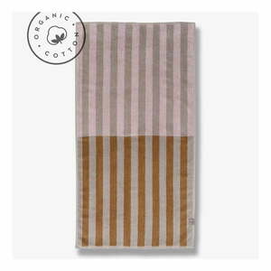 Brązowo-beżowe ręczniki z bawełny organicznej zestaw 2 szt. 40x55 cm Disorder – Mette Ditmer Denmark obraz