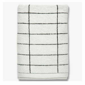 Biały bawełniany ręcznik kąpielowy 70x140 cm Tile Stone – Mette Ditmer Denmark obraz