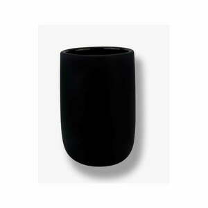 Czarna ceramiczna szczotka do WC Lotus – Mette Ditmer Denmark obraz