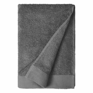 Szary ręcznik kąpielowy z bawełny organicznej 70x140 cm Comfort – Södahl obraz