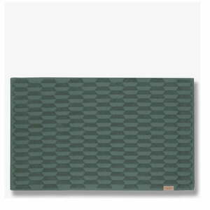 Ciemnozielony dywanik łazienkowy 50x80 cm Geo – Mette Ditmer Denmark obraz