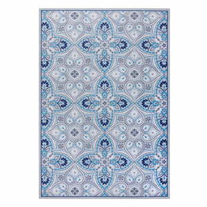Niebieski dywan odpowiedni do prania 290x200 cm Ellen – Flair Rugs obraz