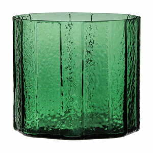 Szklany ręcznie wykonany wazon Emerald – Hübsch obraz