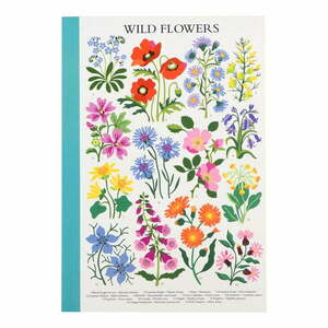 Notes 60 stron w formacie A5 Wild Flowers – Rex London obraz