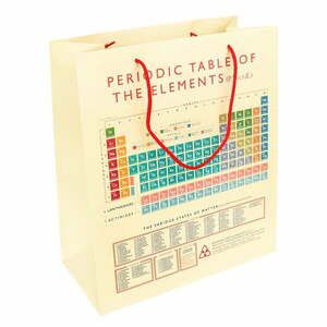 Torba prezentowa 29x34 cm Periodic Table – Rex London obraz