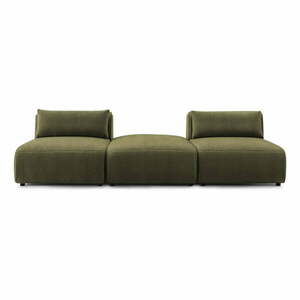 Zielona sofa 283 cm Jeanne – Bobochic Paris obraz