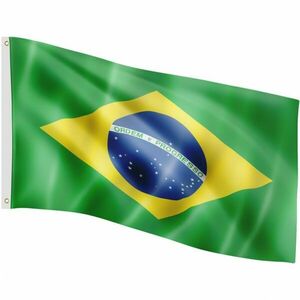 Flaga Brazylii, 120 x 80 cm obraz