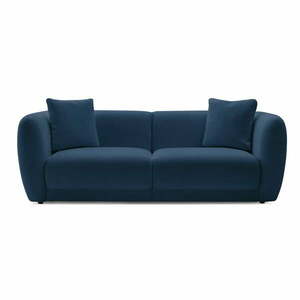 Ciemnoniebieska sofa 230 cm Bourbon – Bobochic Paris obraz