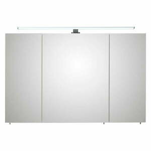 Biała wisząca szafka łazienkowa z lustrem 110x70 cm Set 360 – Pelipal obraz