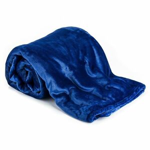 Jahu Koc XXL / Narzuta na łóżko niebieski, 200 x 220 cm obraz