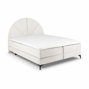 Beżowe łóżko boxspring ze schowkiem 180x200 cm Sunset – Cosmopolitan Design obraz