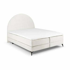 Beżowe łóżko boxspring ze schowkiem 180x200 cm Sunrise – Cosmopolitan Design obraz