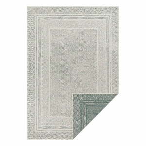 Zielono-biały dywan odpowiedni na zewnątrz Ragami Berlin, 120x170 cm obraz