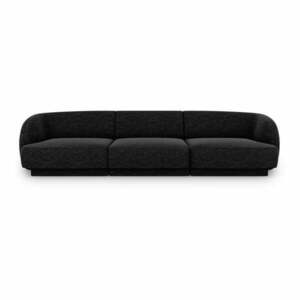 Antracytowa sofa 259 cm Miley – Micadoni Home obraz