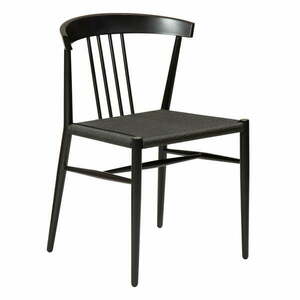 Czarne krzesło do jadalni DAN-FORM Denmark Sava obraz