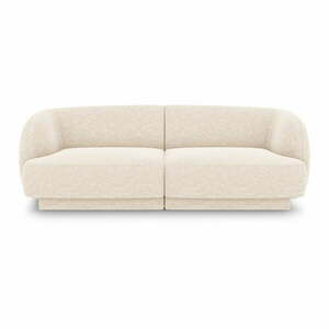Kremowa sofa 184 cm Miley – Micadoni Home obraz