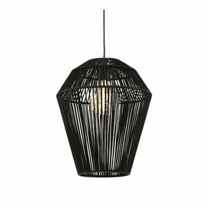 Czarna lampa sufitowa ø 38 cm Deya – Light & Living obraz