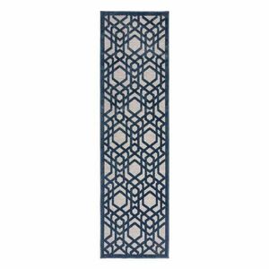 Niebieski dywan odpowiedni na zewnątrz 230x66 cm Oro – Flair Rugs obraz