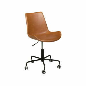 Jasnobrązowe krzesło biurowe DAN-FORM Denmark Hype obraz