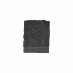 Czarny ręcznik bawełniany 70x50 cm Classic − Zone obraz