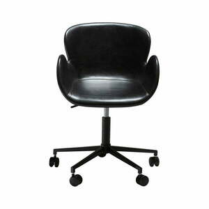 Czarne krzesło biurowe DAN-FORM Denmark Gaia obraz