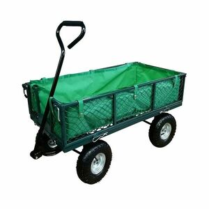 Metalowy wózek ogrodowy, ręczny, dostępny w kilku modelach-nosność do 250 kg obraz