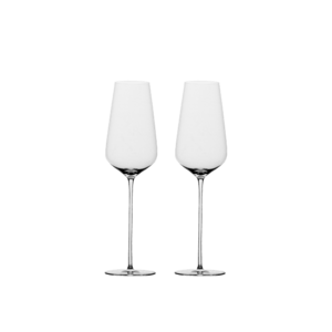 Kieliszki do szampana 300 ml zestaw 2 szt - FLOW Glas Platinum Line obraz