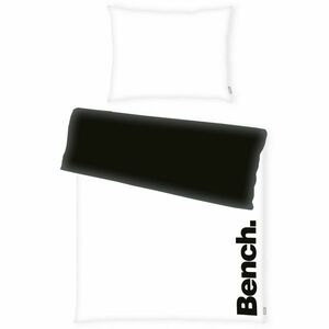 Bench Pościel bawełniana czarno-biały, 140 x 200 cm, 70 x 90 cm obraz