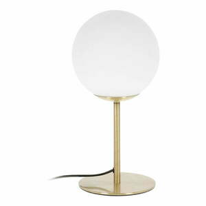 Lampa stołowa w kolorze złota z metalowym kloszem (wys. 28 cm) Mahala – Kave Home obraz