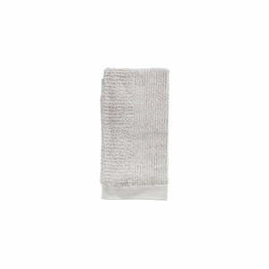 Szary bawełniany ręcznik 100x50 cm Classic − Zone obraz