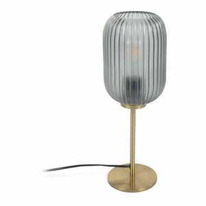 Lampa stołowa w kolorze złota ze szklanym kloszem (wys. 40 cm) Hestia – Kave Home obraz