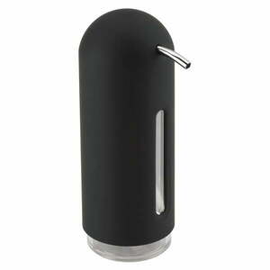 Czarny plastikowy dozownik do mydła 350 ml Penguin – Umbra obraz