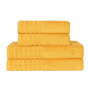 Modalowy ręcznik lub ręcznikąpielowy, Modal, żółty obraz
