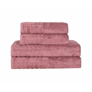 Modalowy ręcznik lub ręcznikąpielowy, Modal, pastelowo winowy obraz
