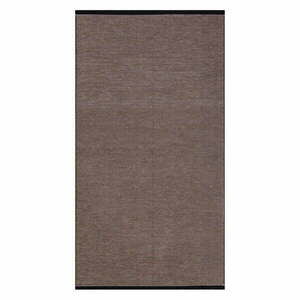 Brązowy dywan odpowiedni do prania 150x80 cm Gladstone − Vitaus obraz