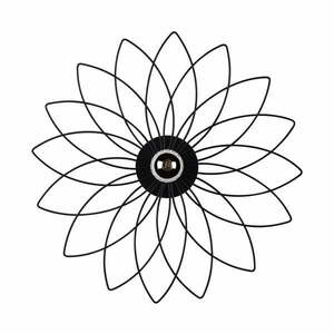 Czarny metalowy kinkiet ø 52 cm Lotus – Squid Lighting obraz