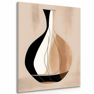 Obraz abstrakcyjne kształty waza obraz