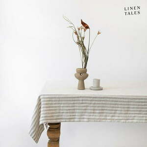 Lniany obrus 140x380 cm – Linen Tales obraz