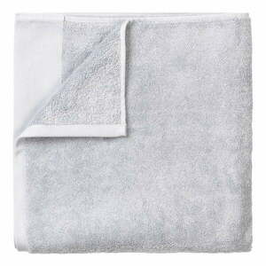 Jasnoszary bawełniany ręcznik kąpielowy Blomus, 70x140 cm obraz