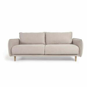Beżowa sofa 210 cm Carlota − Kave Home obraz