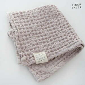 Jasnoróżowy ręcznik 50x70 cm Honeycomb – Linen Tales obraz