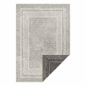 Czarno-biały dywan odpowiedni na zewnątrz Ragami Berlin, 120x170 cm obraz