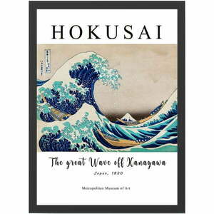 Plakat 35x45 cm Hokusai – Wallity obraz